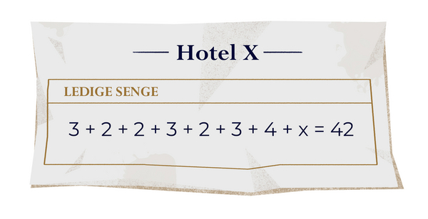 Hotel X s3 Ledige senge   Clio