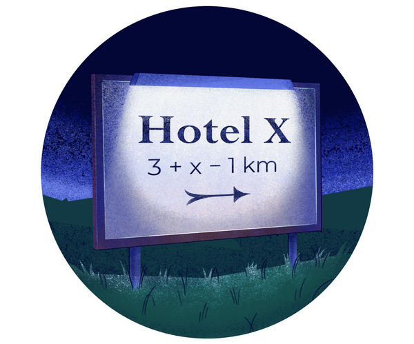 Hotel X s2 Vejskilt   Clio  2 